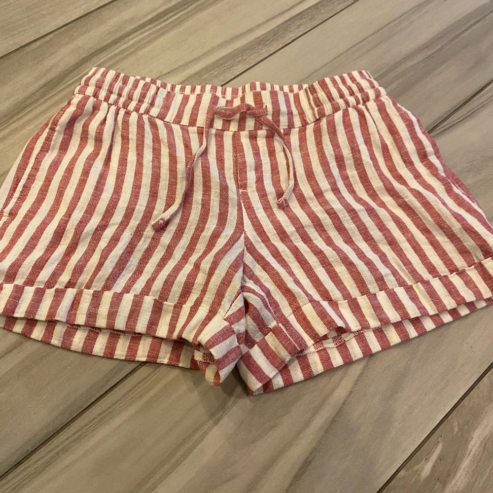 Old navy striped linen drawstring Shorts